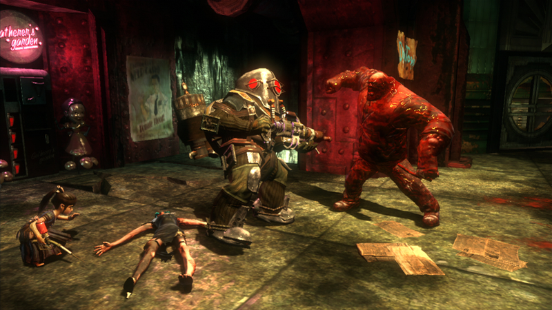 Illustration for article titled BioShock 2 Screenshots Omit Blue Skies, Blue Oceans